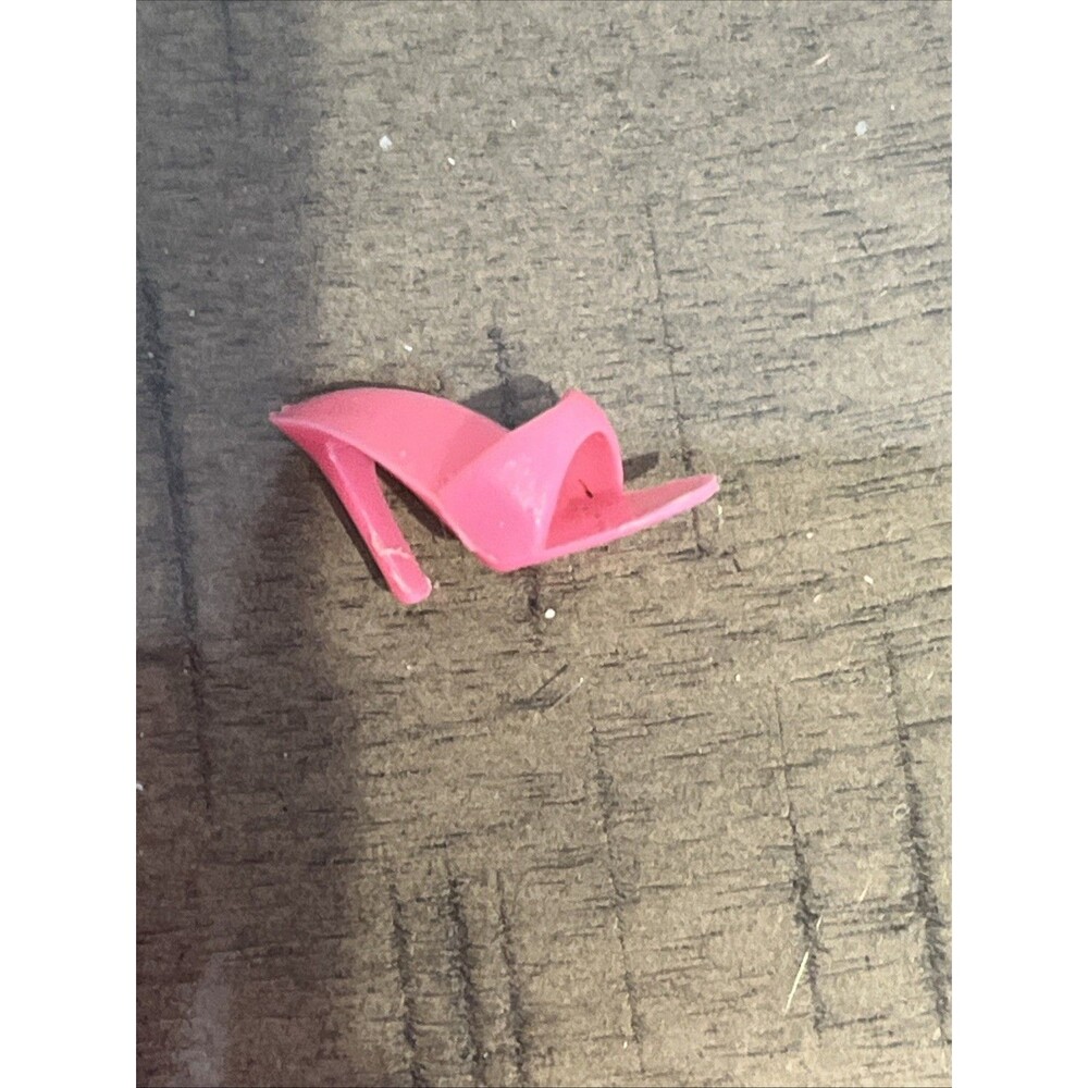 Vintage Barbie Angel Face #5640 Pink dress shoe heel 1980s Doll Mattel VTG - Picture 5 of 11